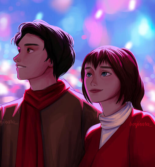 Simplified Half-Body portrait