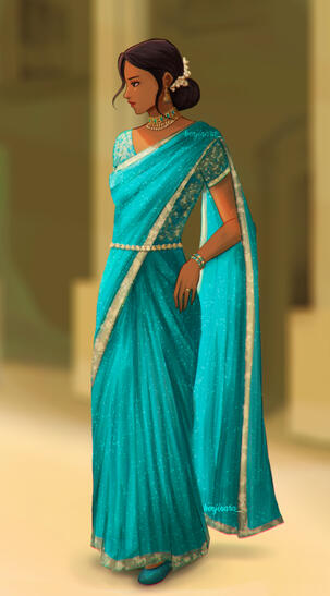 Simplified Full Body Portrait